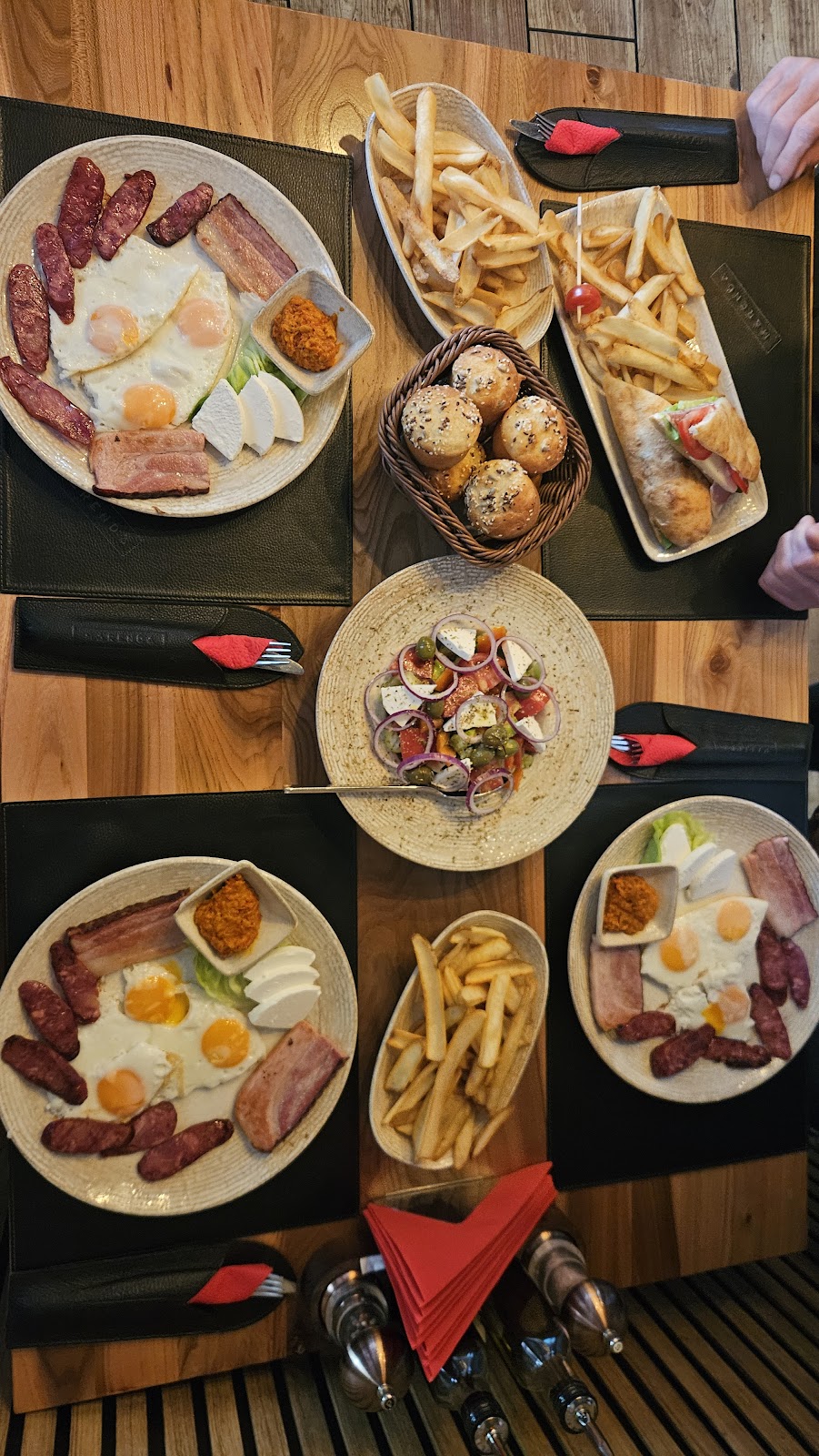 Grilled meats at Marenda